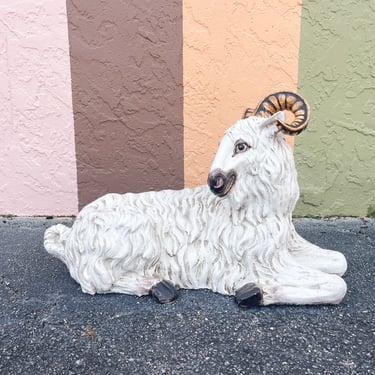 Whimsy & Charming Italian Goat Statue