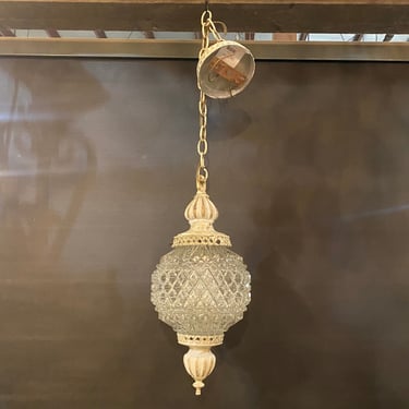 Vintage Mid-Century Ball Pendant