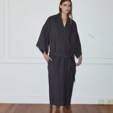 Deiji Studios | 02 Robe in Slate Check *presale*