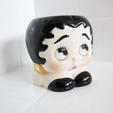 Vintage Betty Boop Coffee Mug - 1990 Betty Boop Mug - Best Friend Sister Gift -  80s Cartoon Ceramic Mug Cup 