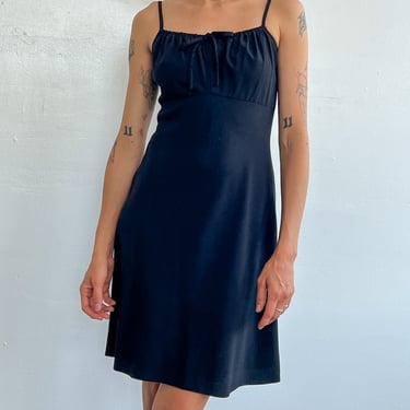 Black 90s Spagetti Strap Dress (M/L)