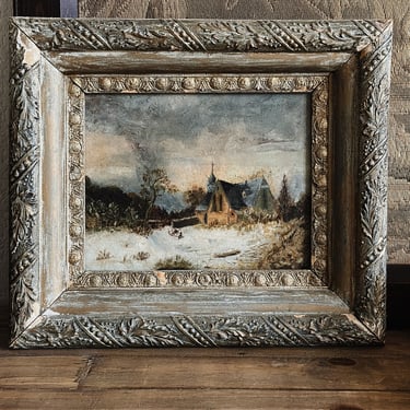 Antique Oil Painting 