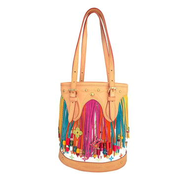 Louis Vuitton Multicolor Fringe Shoulder Bag