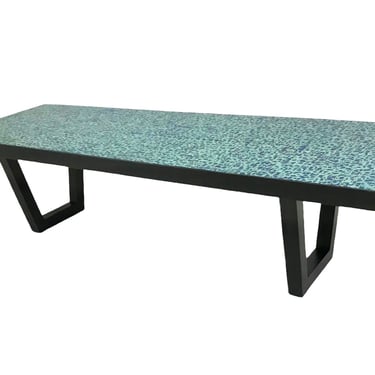 1950s Long Tile Top George Nelson Style Mid-Century Coffee Table