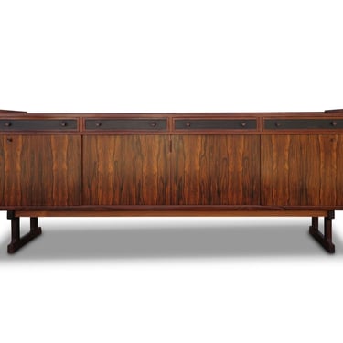 1960's Danish Brazilian Rosewood Credenza Perfectly Restored