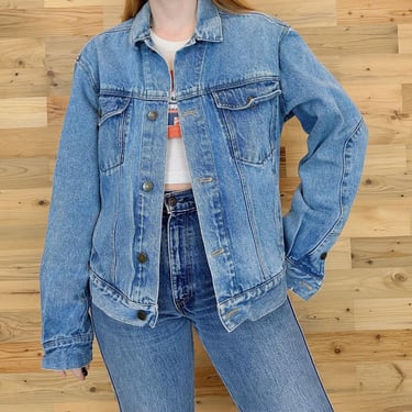 Calvin Klein Vintage Blue Jean Denim Jacket 