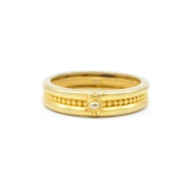 Givenchy Goldtone Column Bangle