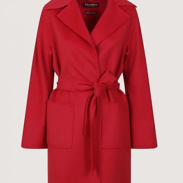 Max Mara Studio Coat Woman Red