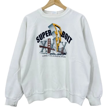 Vintage 1994 San Diego Chargers Super Bowl Champions Sweatshirt Fits M/L