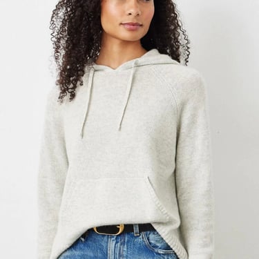 Not Monday | Alex Cashmere Hoodie in Cloud