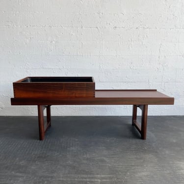 Rosewood &quot;Krobo&quot; Table/Bench By Torbjørn Afdal For Bruksbo, Norway