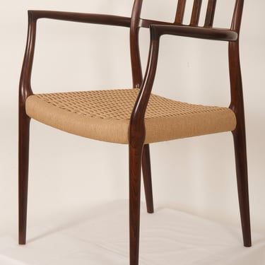 Niels Otto Møller Hardwood Armchair Model 64, Denmark 