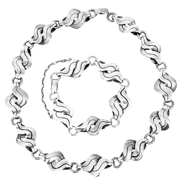 Spratling Silver Necklace & Bracelet