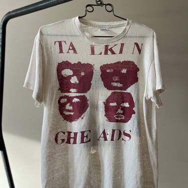VERY RARE! ORIGINAL 1980 TALKING HEADS &quot;REMAIN IN LIGHT&quot; DAVID BYRNE T SHIRT
