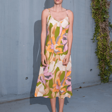 Desire slip dress, fresco floral