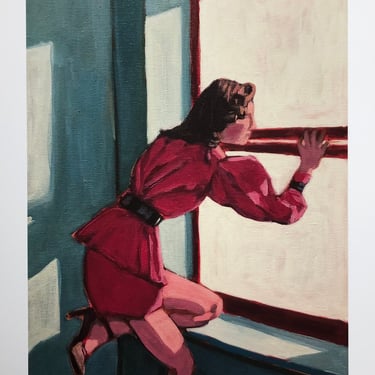 PRINT (13 x 19) - Woman at Window 