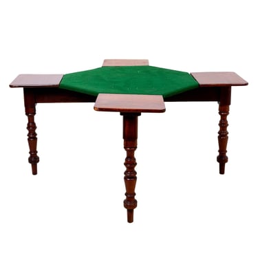 Victorian Mahogany Game Table