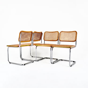 Dining Chairs Style B32 by Marcel Breuer Set of 4 