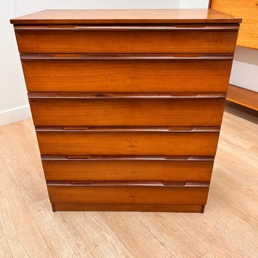 Mid Century Tall boy Dresser 