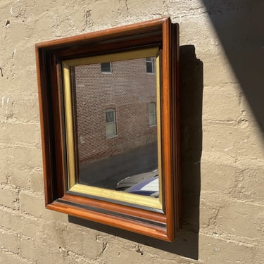 Victorian Walnut Mirror