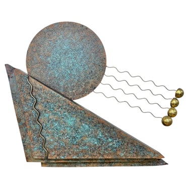 Curtis Jere Signed Desert Sunset Metal Wall Art | Urban Interiors