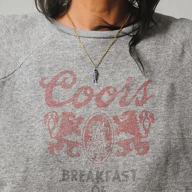 1970's Breakfast of Champions Coors Sweatshirt