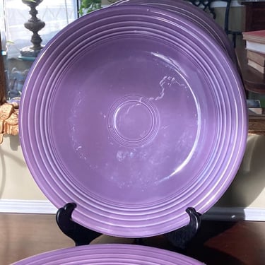 One Lilac Fiestaware Dinner Plate 