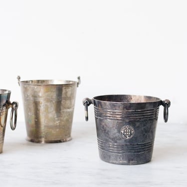 Petite Silver Ice Bucket