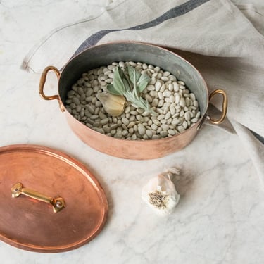 Vintage Copper Cassoulet
