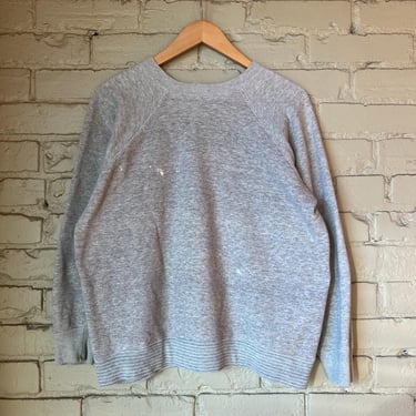 Medium, Vintage 1960s Jockey Cotton Sweatshirt, 1950s 