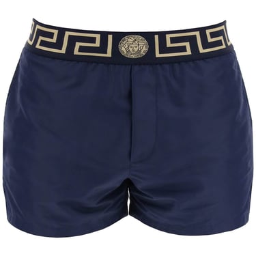 Versace Greek Sea Bermuda Shorts For Men