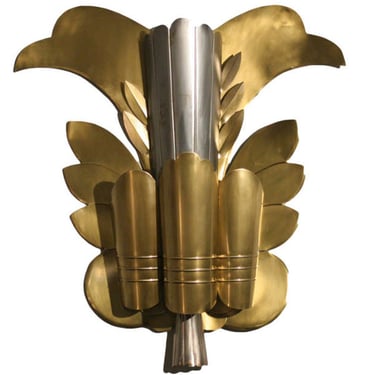 Grand Hollywood Theater Leaf Sconce 