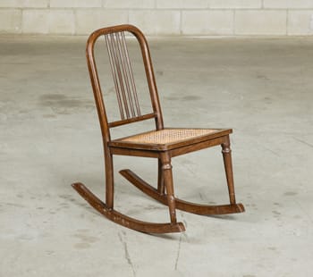 Brown Simmons Rocking Chair