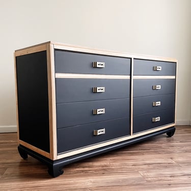 Stunning Two-Tone 8-Drawer Dresser 