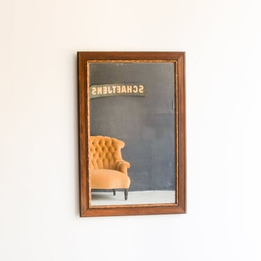 Vintage Mirror with Gilded Details | 31" x 47"