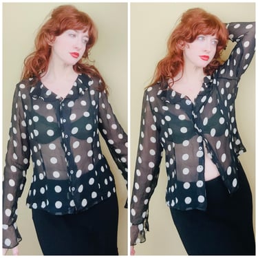 トップス vintage python sheer shirt blouse vintage python sheer shirt blouse Python Blouse - Etsy