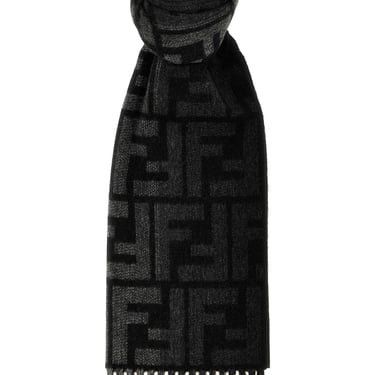 Fendi Men Ff Shaded Scarf