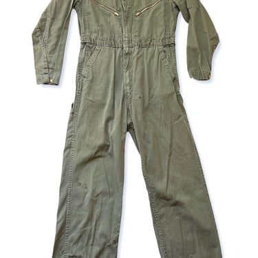 Vintage Big Smith Men Blue Jean FARMER Coveralls Work Shop