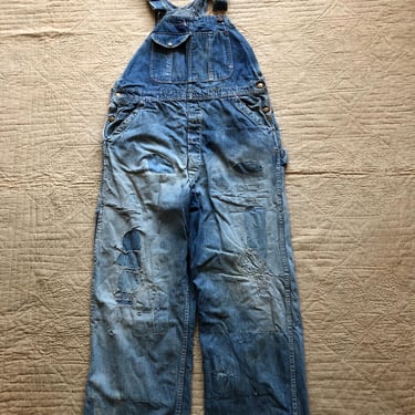 40s Patco Denim Overalls Medium 