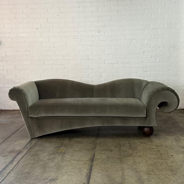 Whimsical Sofa in Sage Green 