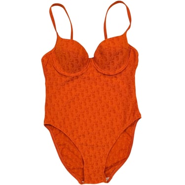 Dior Orange Logo Onepiece