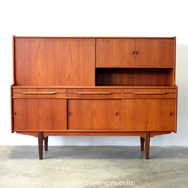 Danish Teak Tall Sideboard  / Highboard - #A1541