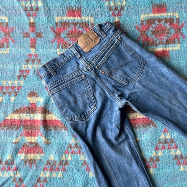 Vintage Levi 509 Orange Tab Denim Jeans 29x33 