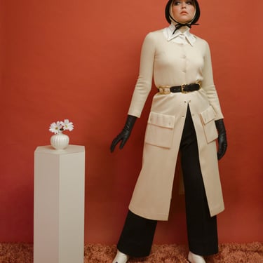 1970s Sonia Rykiel ivory knit jacket