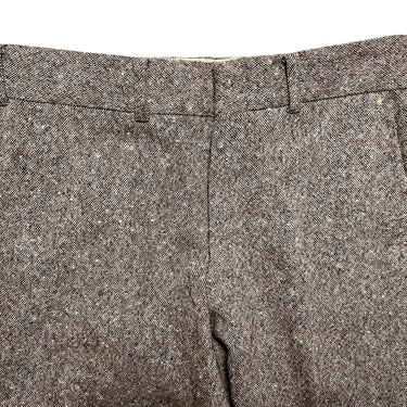 Vintage 1970s DONEGAL Wool TWEED Trousers ~ 34 Waist ~ Pants ~ Ivy Style / Preppy / Trad ~ 