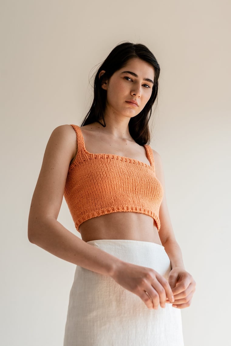 thetoe THE TOÉ Moussaka Crop Knit Moussaka Crop Knit – THE TOÉ