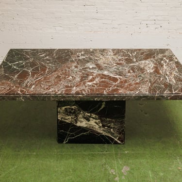 Black Marble Dining Table