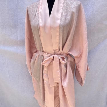 VICTORIA'S SECRET Vintage Robe, Rose Robe, Pink Jacket, Floral Robe, Vintage Robe,  Vintage Sleepwear, Vintage Lingerie, Lingerie Robe 