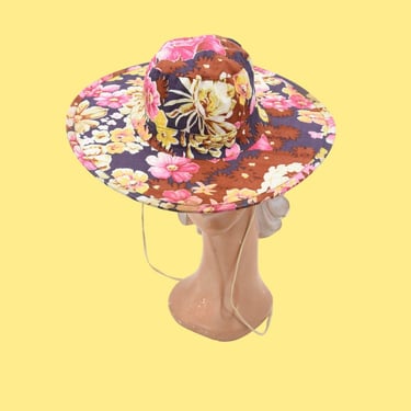 1970s Flowerhead hat 