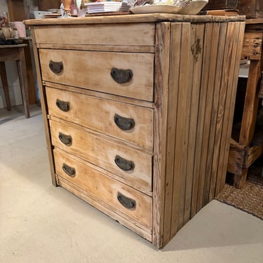 Vintage Pine Beadboard Drawers